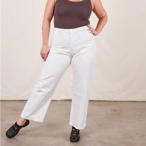 BIg Bud Press Work Pants in Off-white 1XL